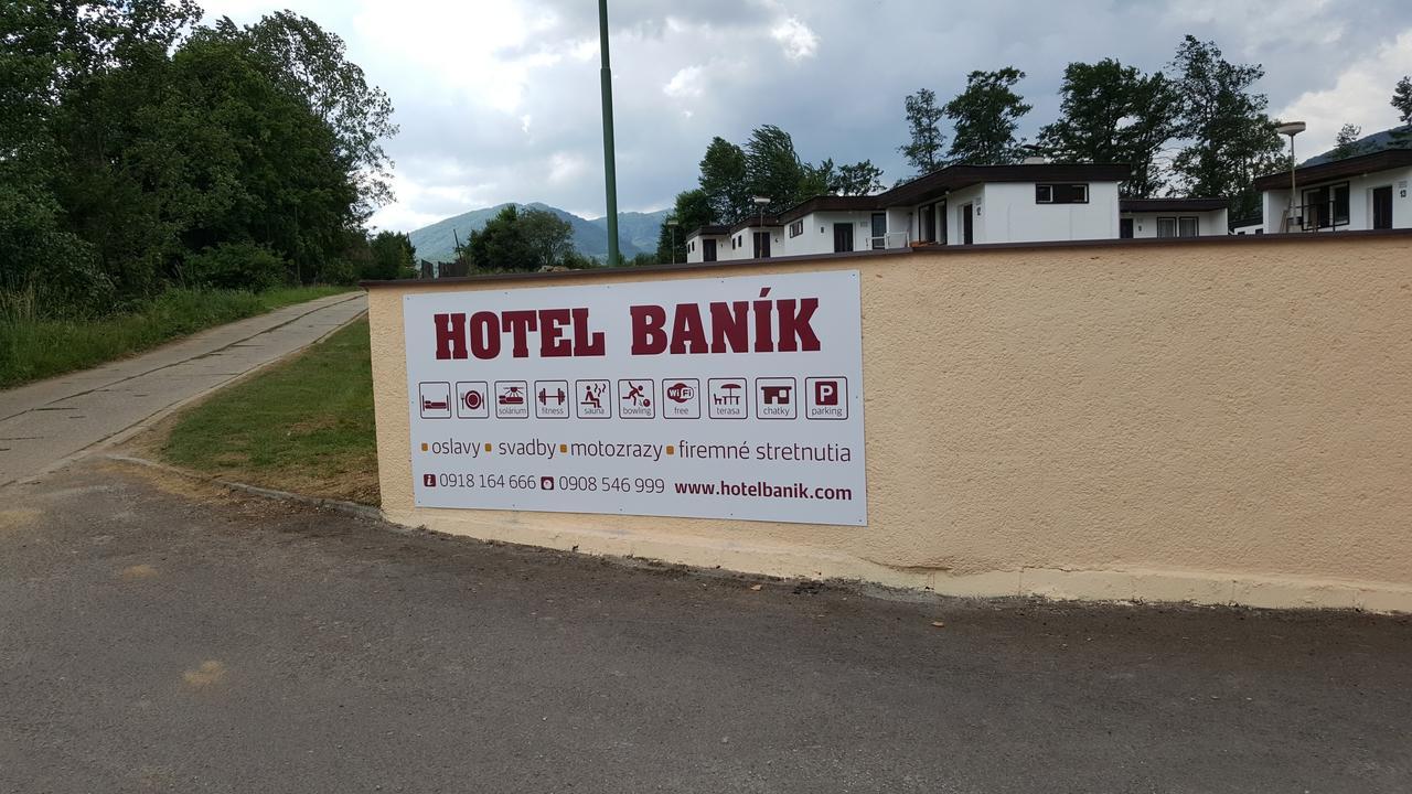 Hotel Baník Nitrianske Rudno Exterior foto